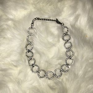 Elegant rhinestone choker by Zara